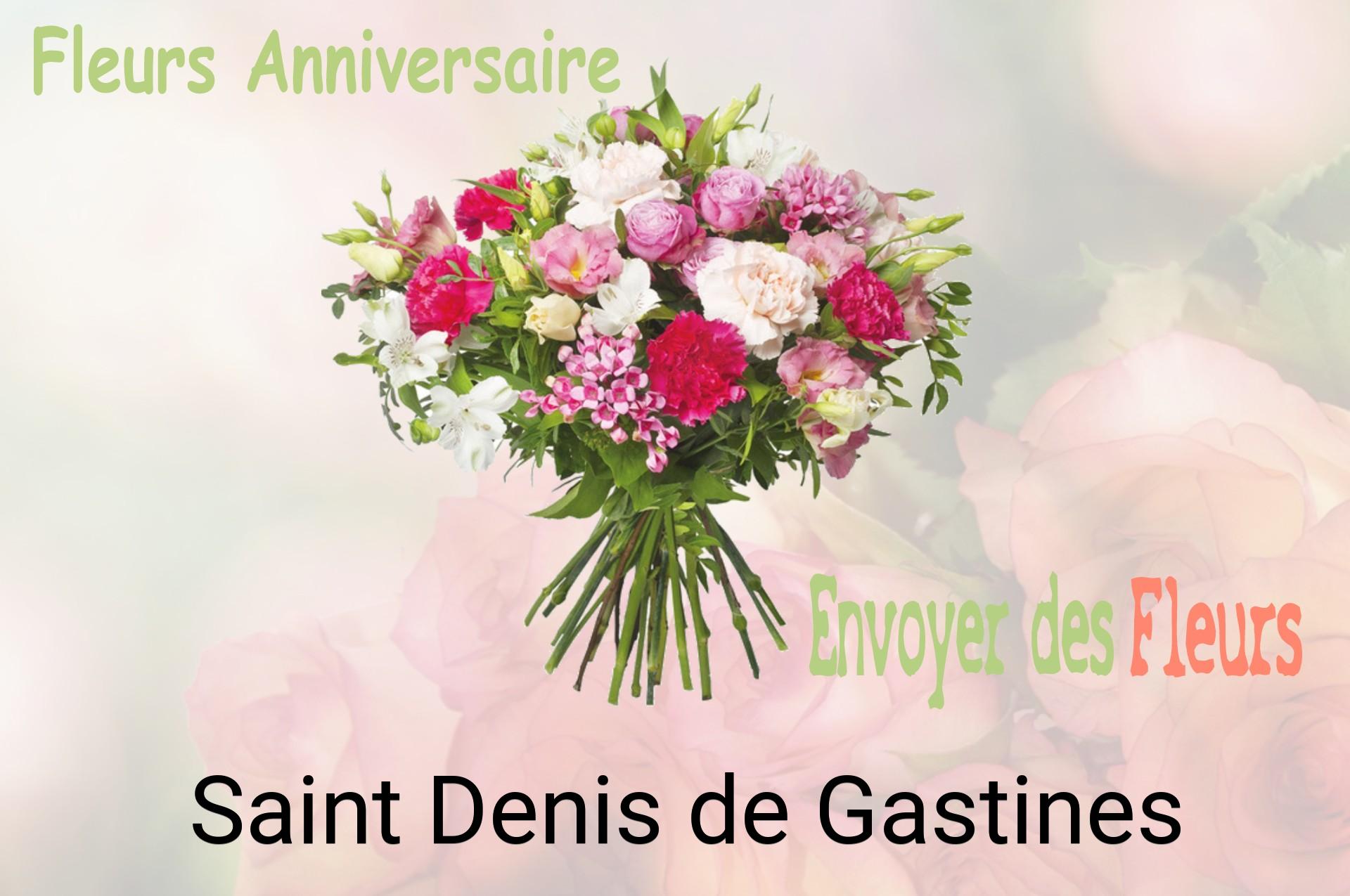 Bouquet de fleurs d’anniversaire livré à Saint-Denis-de-Gastines